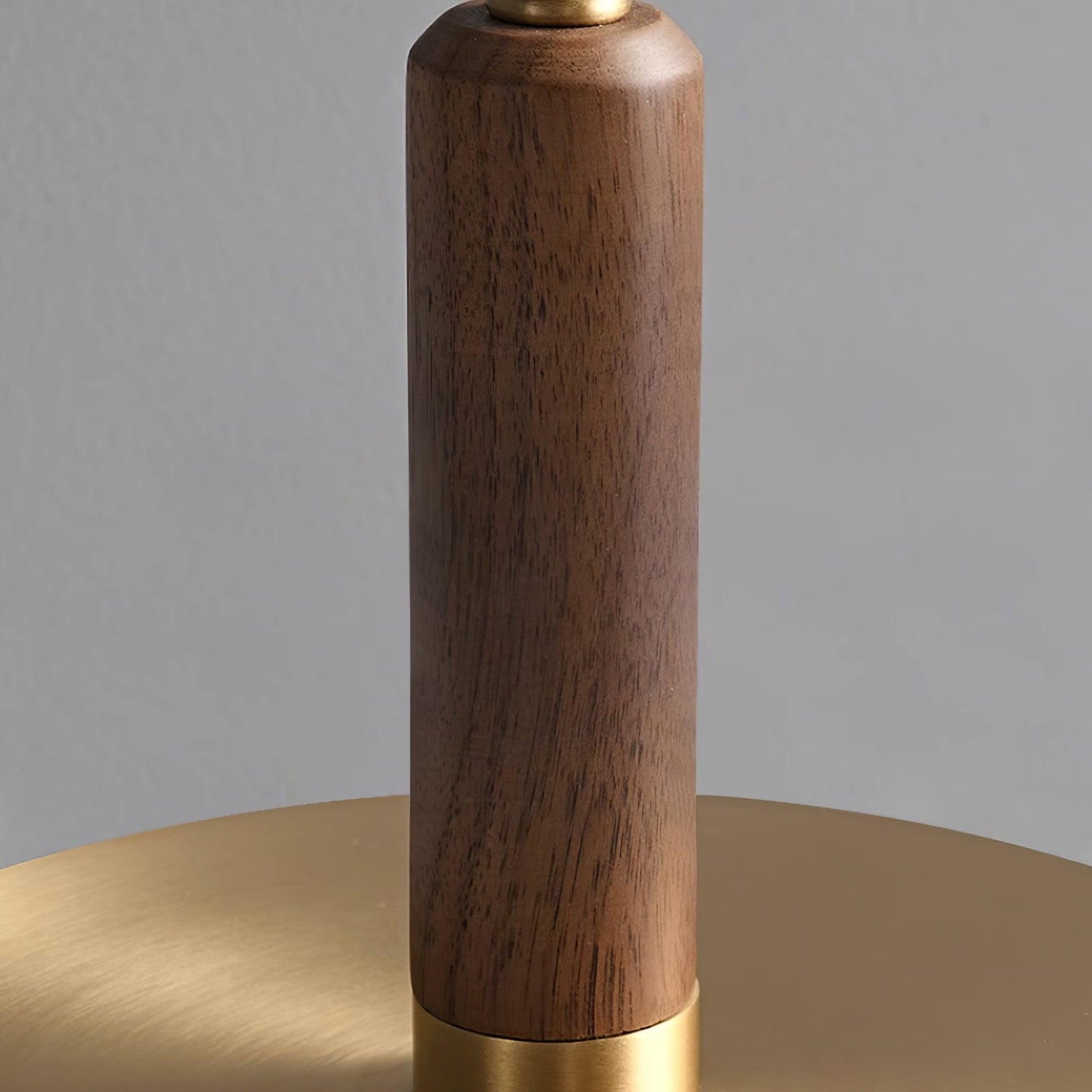 Modern Glass & Brass LED Table Lamp