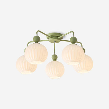 Renee Matcha Bloom Ceiling Light