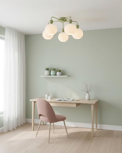 Renee Matcha Bloom Ceiling Light