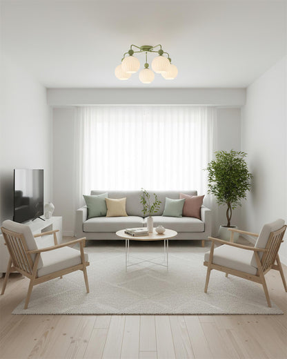 Renee Matcha Bloom Ceiling Light