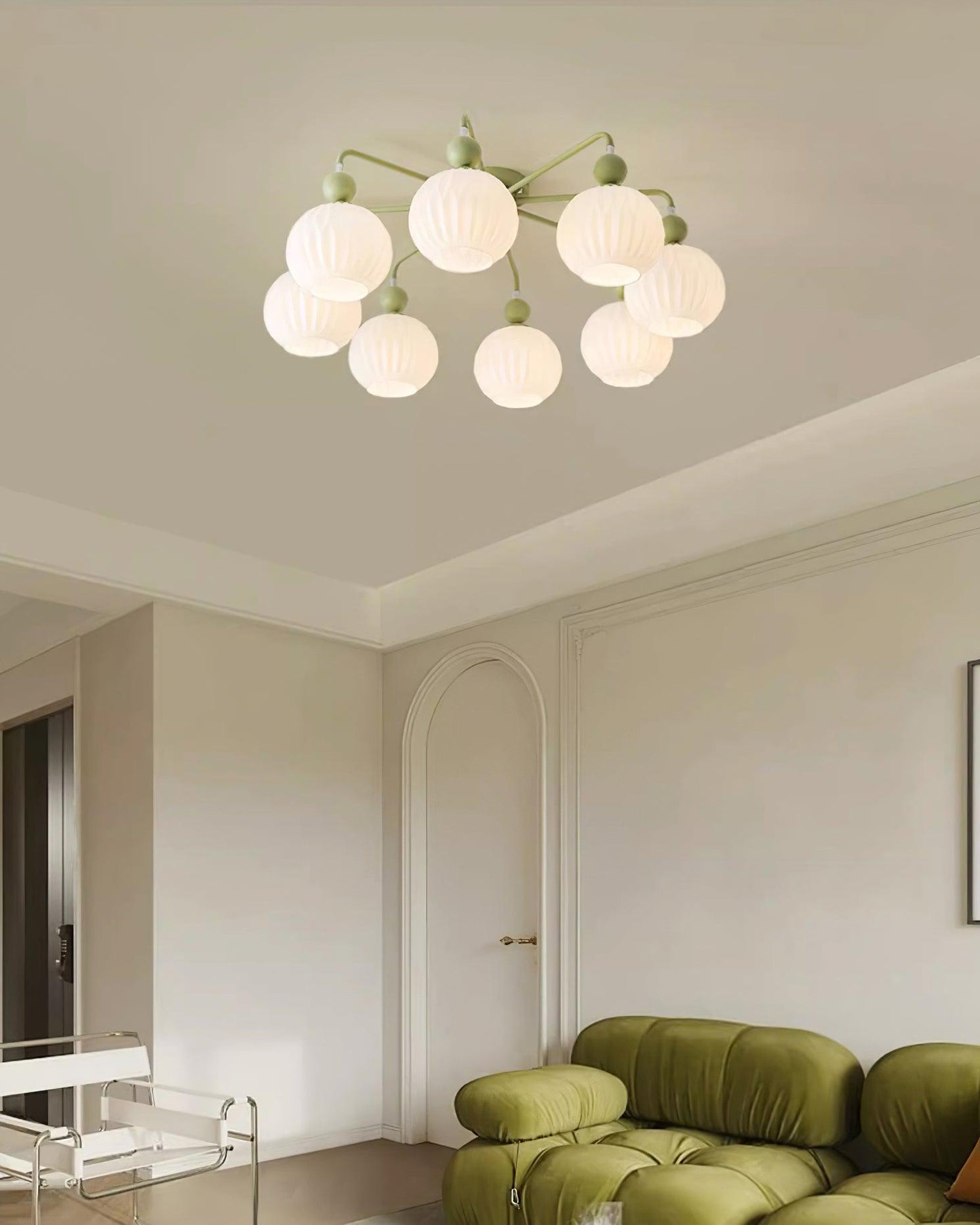 Renee Matcha Bloom Ceiling Light