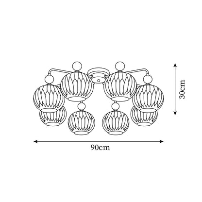 Renee Matcha Bloom Ceiling Light