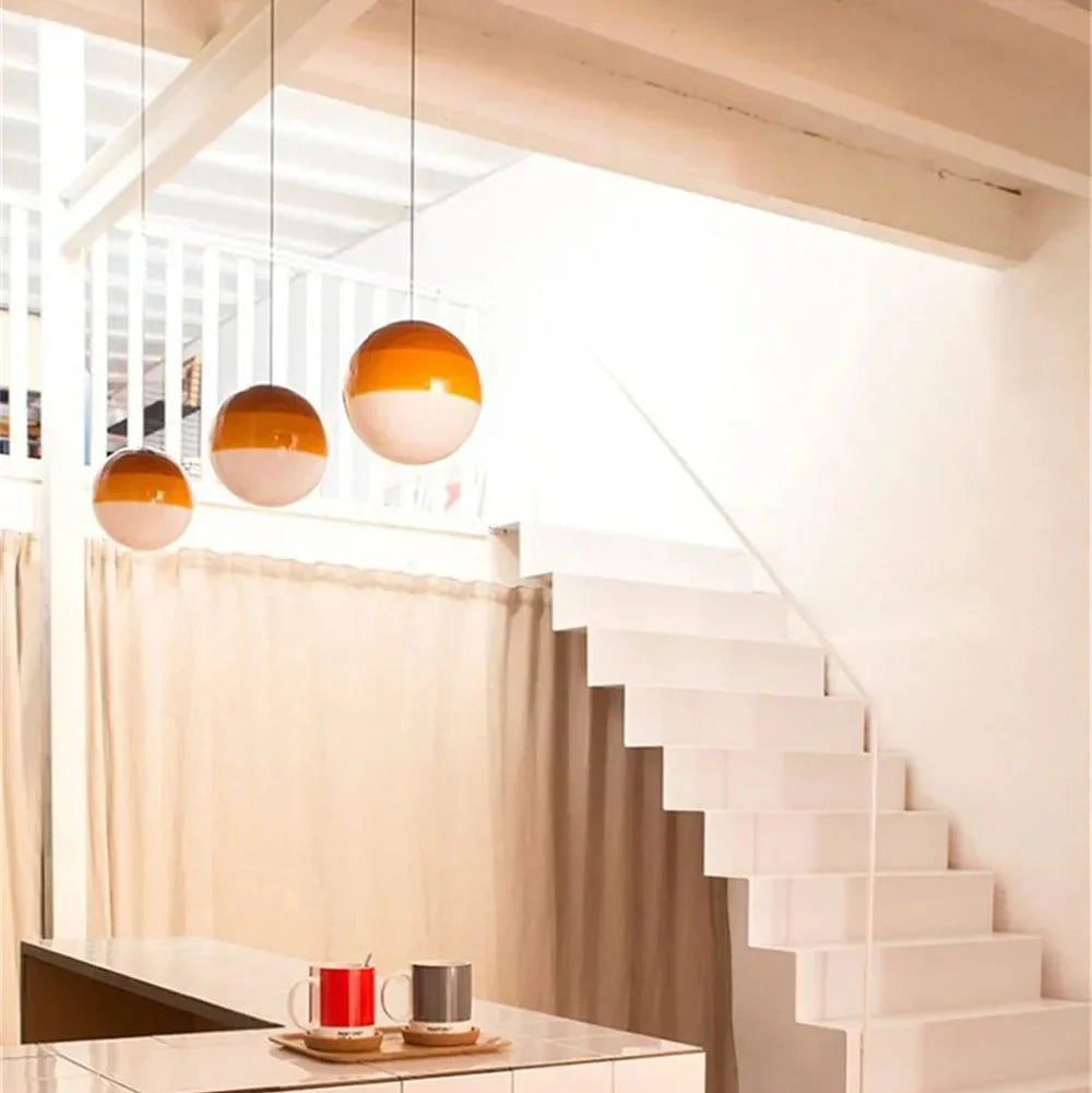 Gradiora Dual Tone Glass Pendant Light