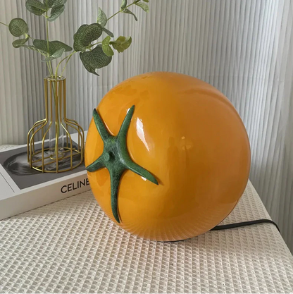 Tomora Glass Tomato Table Lamp