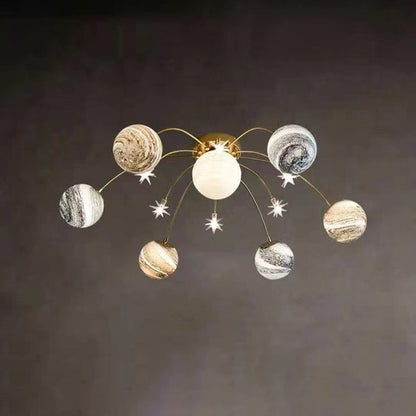 Kids Solar System Planet Ceiling Light