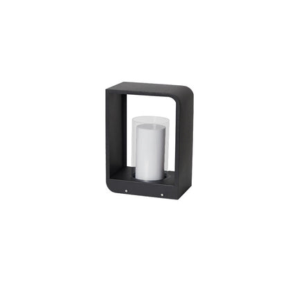 Modern Outdoor LED Frame Lantern Light