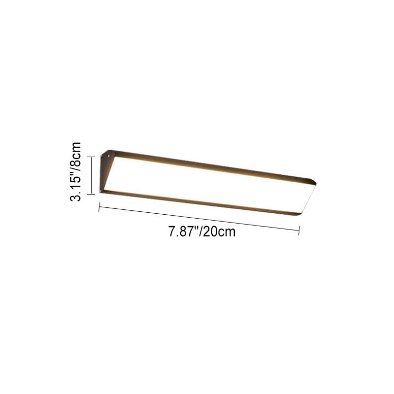 Modern Slim LED Outdoor Wall Light