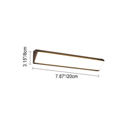 Modern Slim LED Outdoor Wall Light