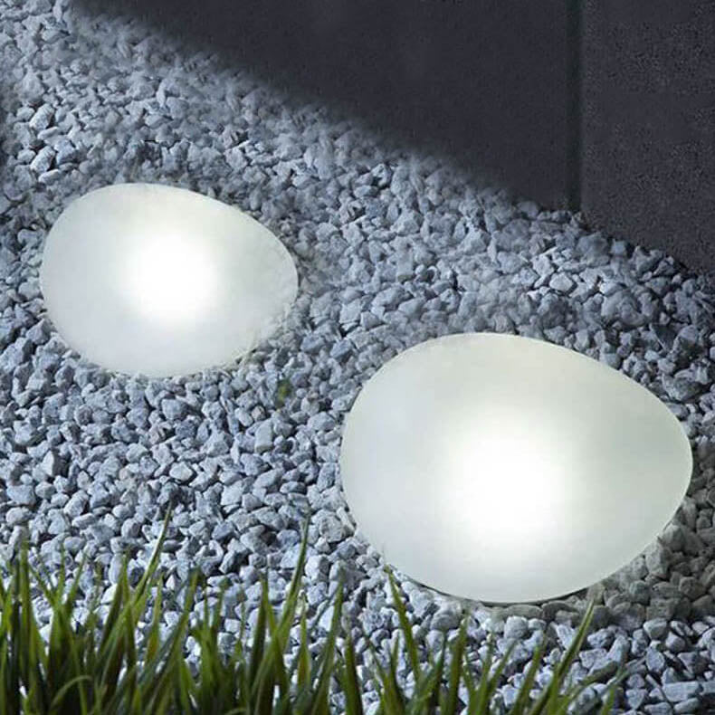 Solar LED Pebble Landscape Light
