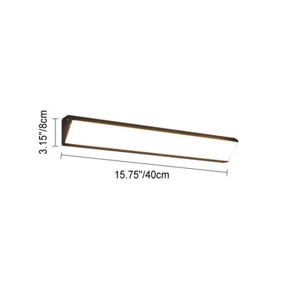 Modern Slim LED Outdoor Wall Light