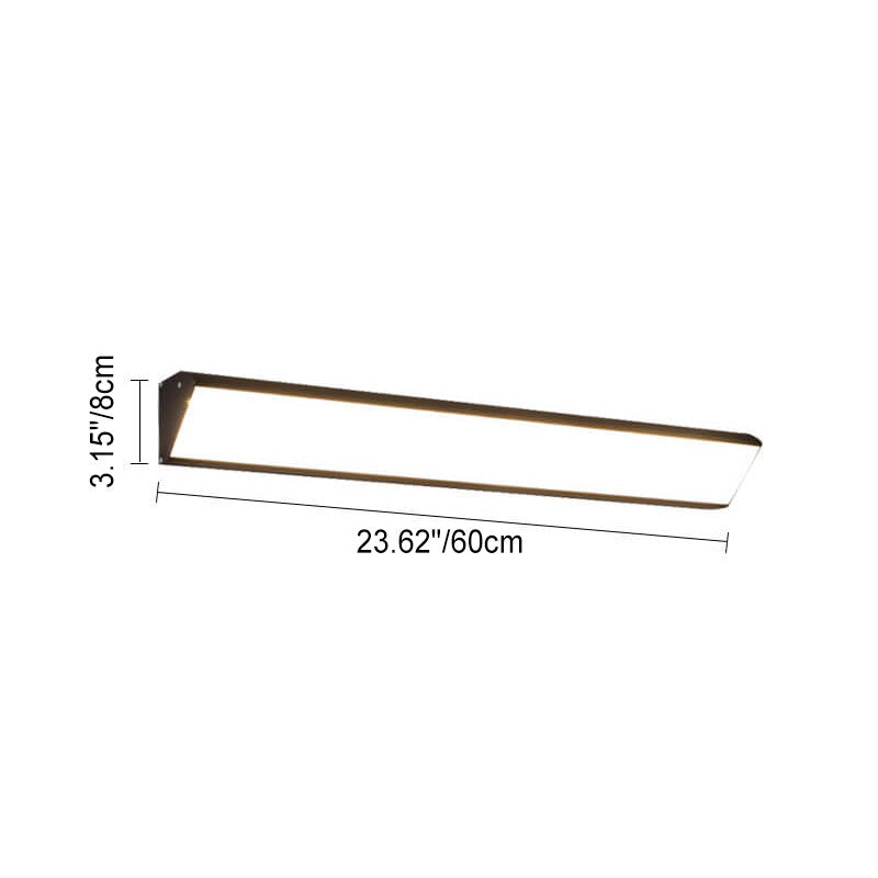 Modern Slim LED Outdoor Wall Light