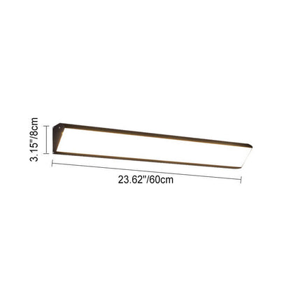 Modern Slim LED Outdoor Wall Light
