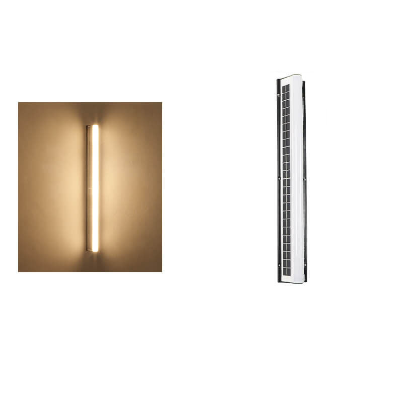Modern Solar LED Outdoor Wall Light Bar