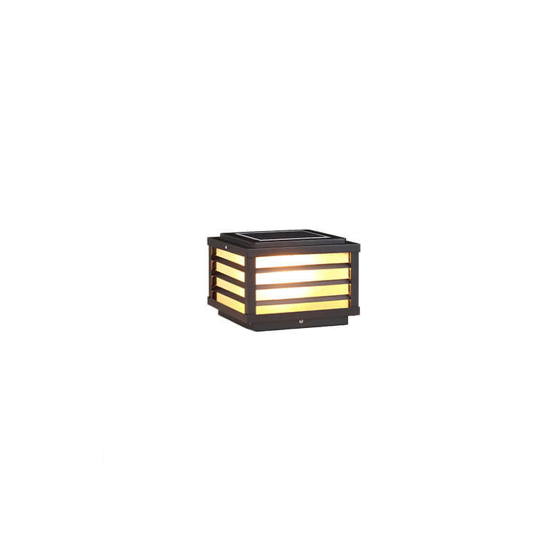 Solar LED Outdoor Fence Post Light