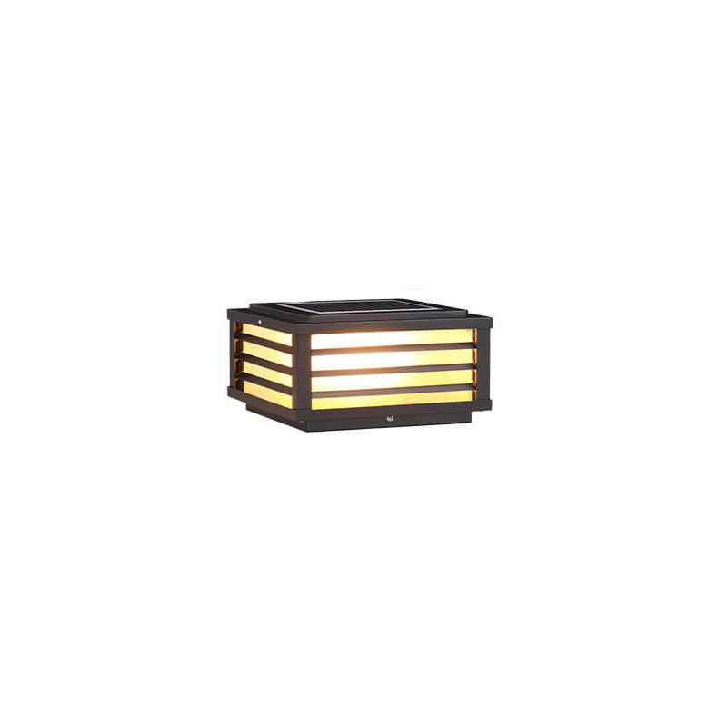 Solar LED Outdoor Fence Post Light