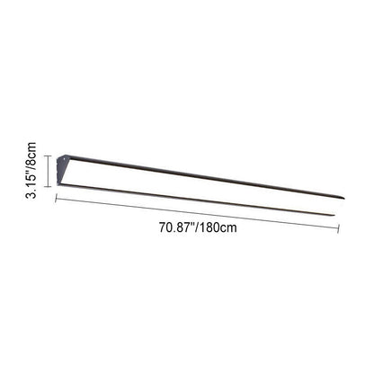 Modern Slim LED Outdoor Wall Light