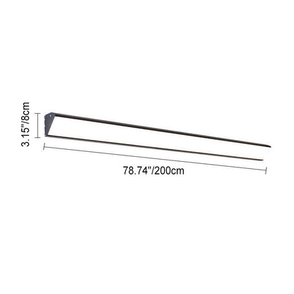 Modern Slim LED Outdoor Wall Light