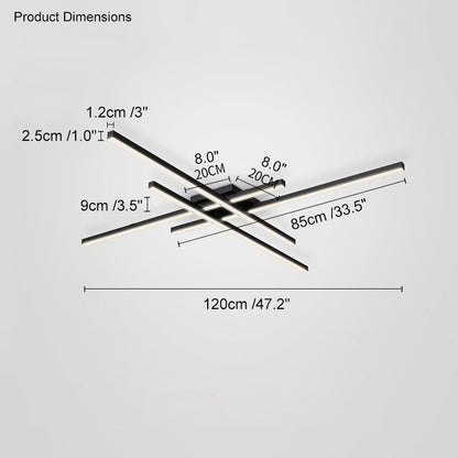 WOMO Simple Low Profile Flush Mount Ceiling Light-WM1004