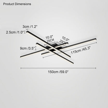 WOMO Simple Low Profile Flush Mount Ceiling Light-WM1004