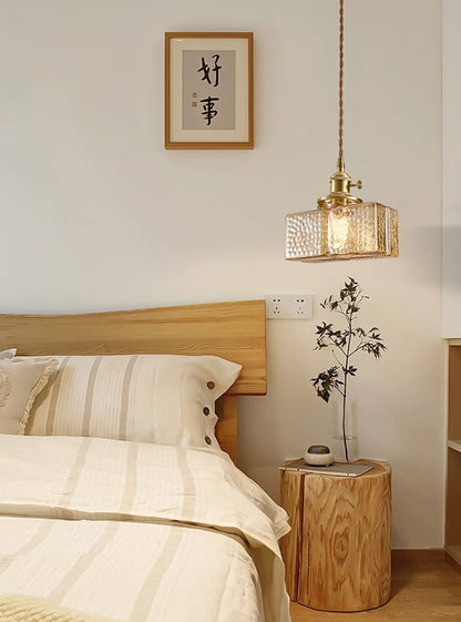 Hubert Glass Pendant Light