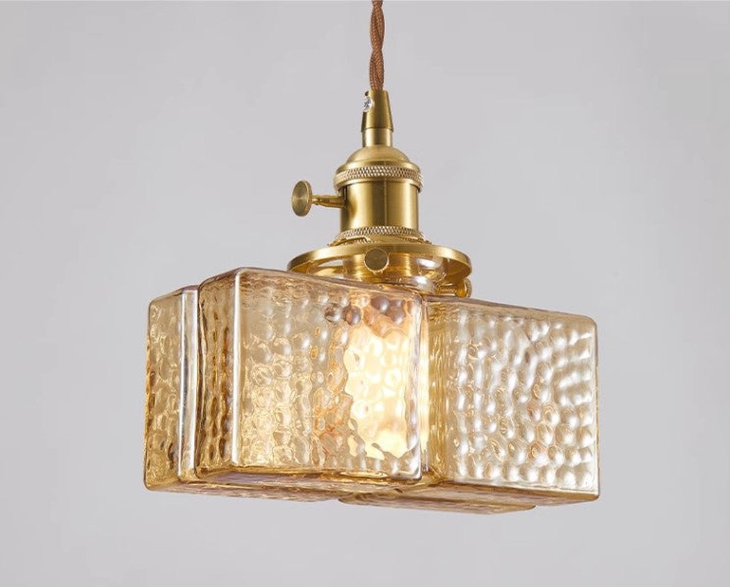 Hubert Glass Pendant Light