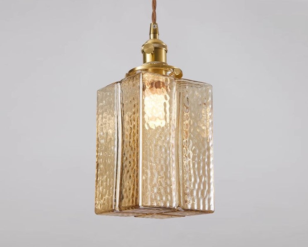 Hubert Glass Pendant Light