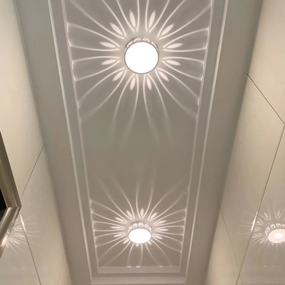 LED Crystal Ceiling Light