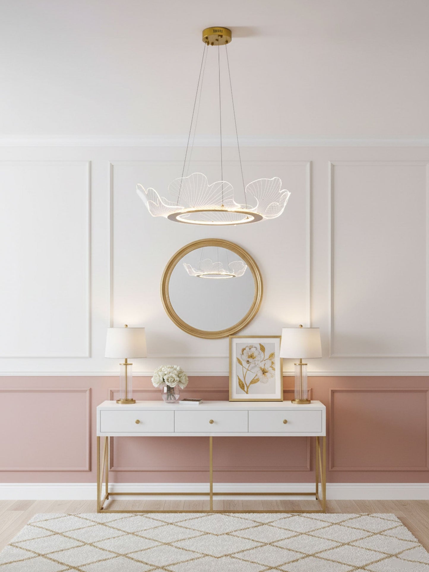 Aurora Leaf Chandelier