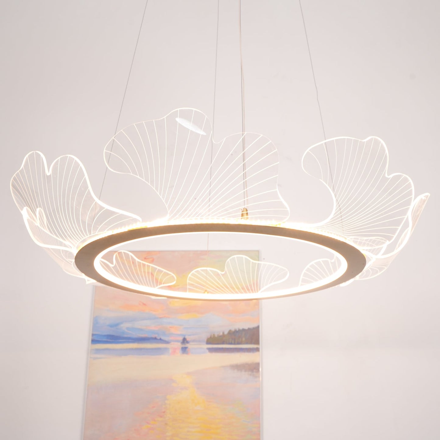 Aurora Leaf Chandelier