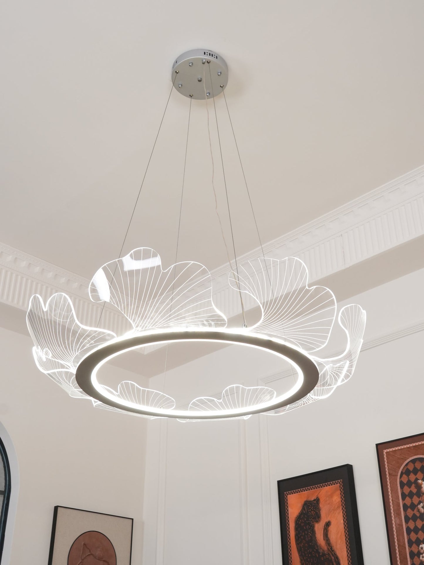 Aurora Leaf Chandelier