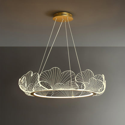 Aurora Leaf Chandelier