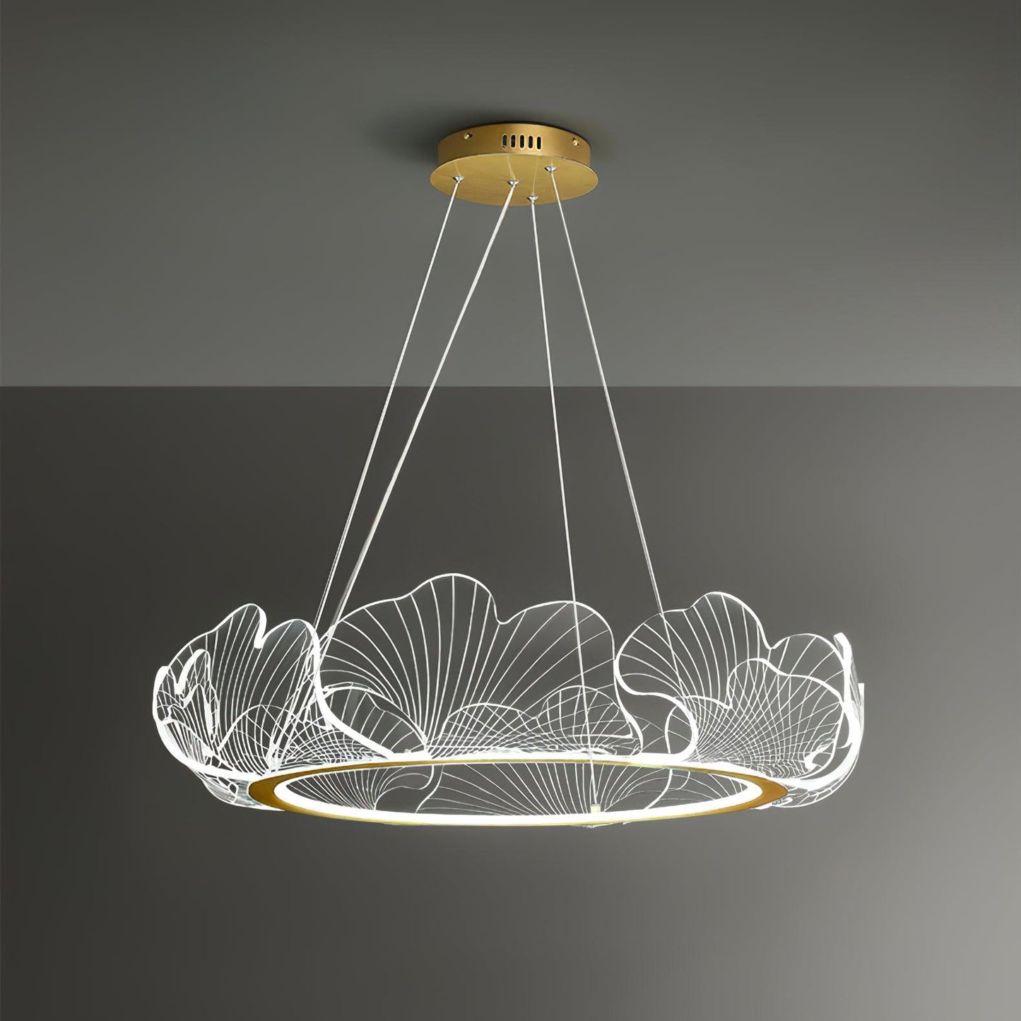 Aurora Leaf Chandelier
