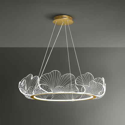 Aurora Leaf Chandelier