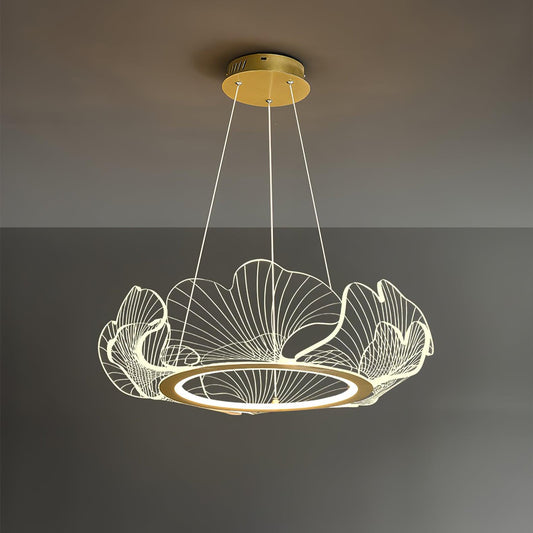 Aurora Leaf Chandelier