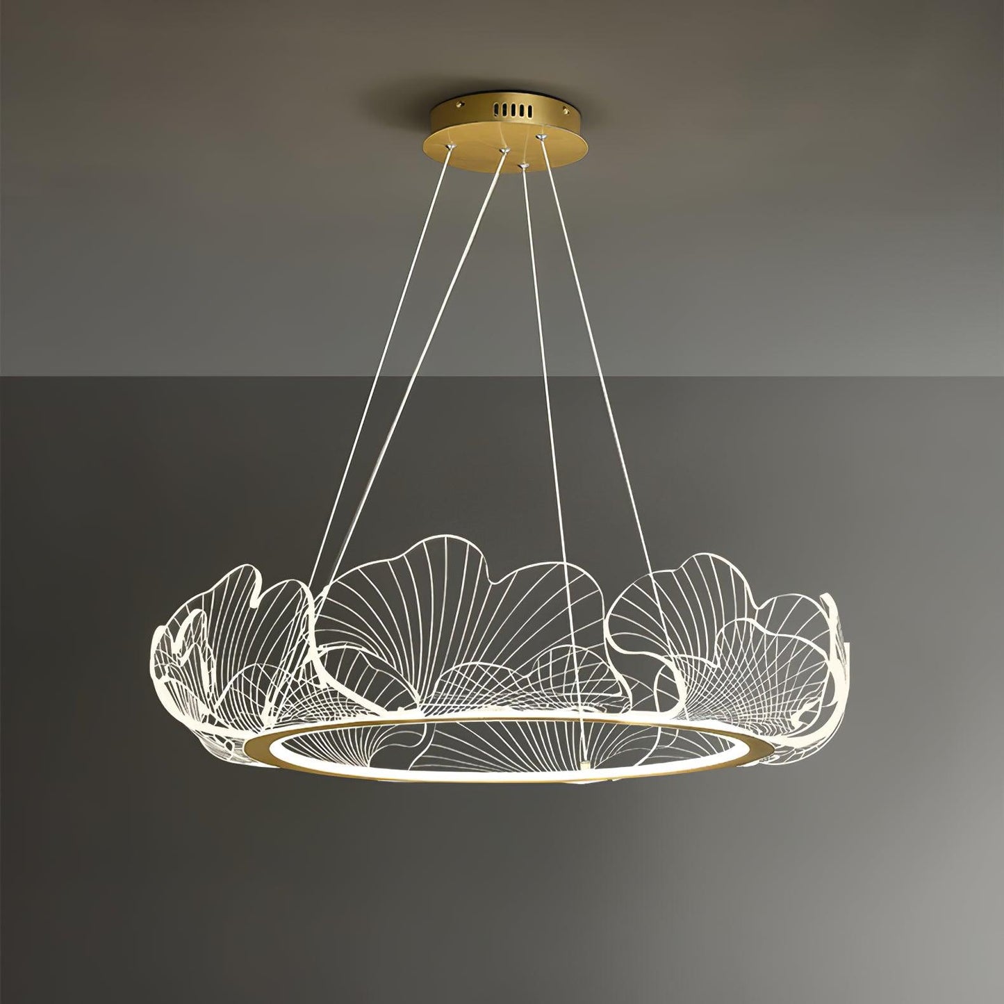 Aurora Leaf Chandelier