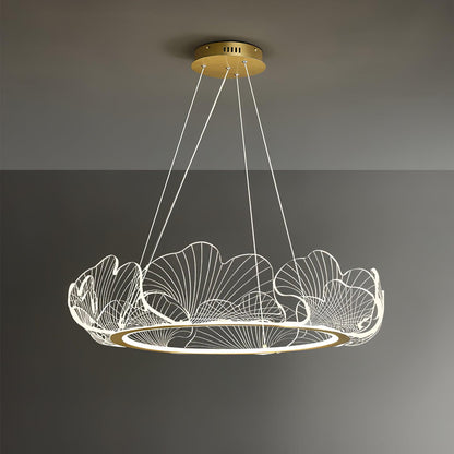 Aurora Leaf Chandelier