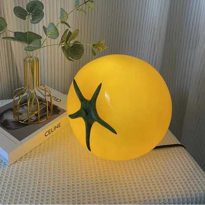 Tomora Glass Tomato Table Lamp