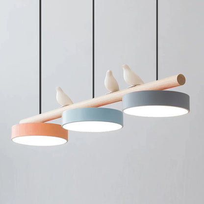 Bird Perch Pendant Light