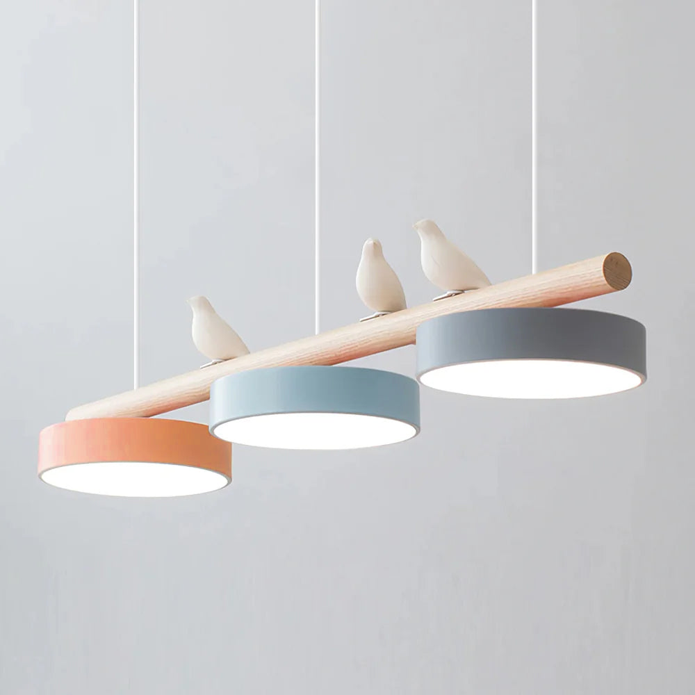 Bird Perch Pendant Light