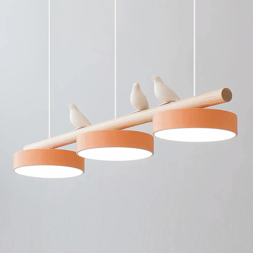 Bird Perch Pendant Light