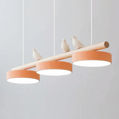 Bird Perch Pendant Light