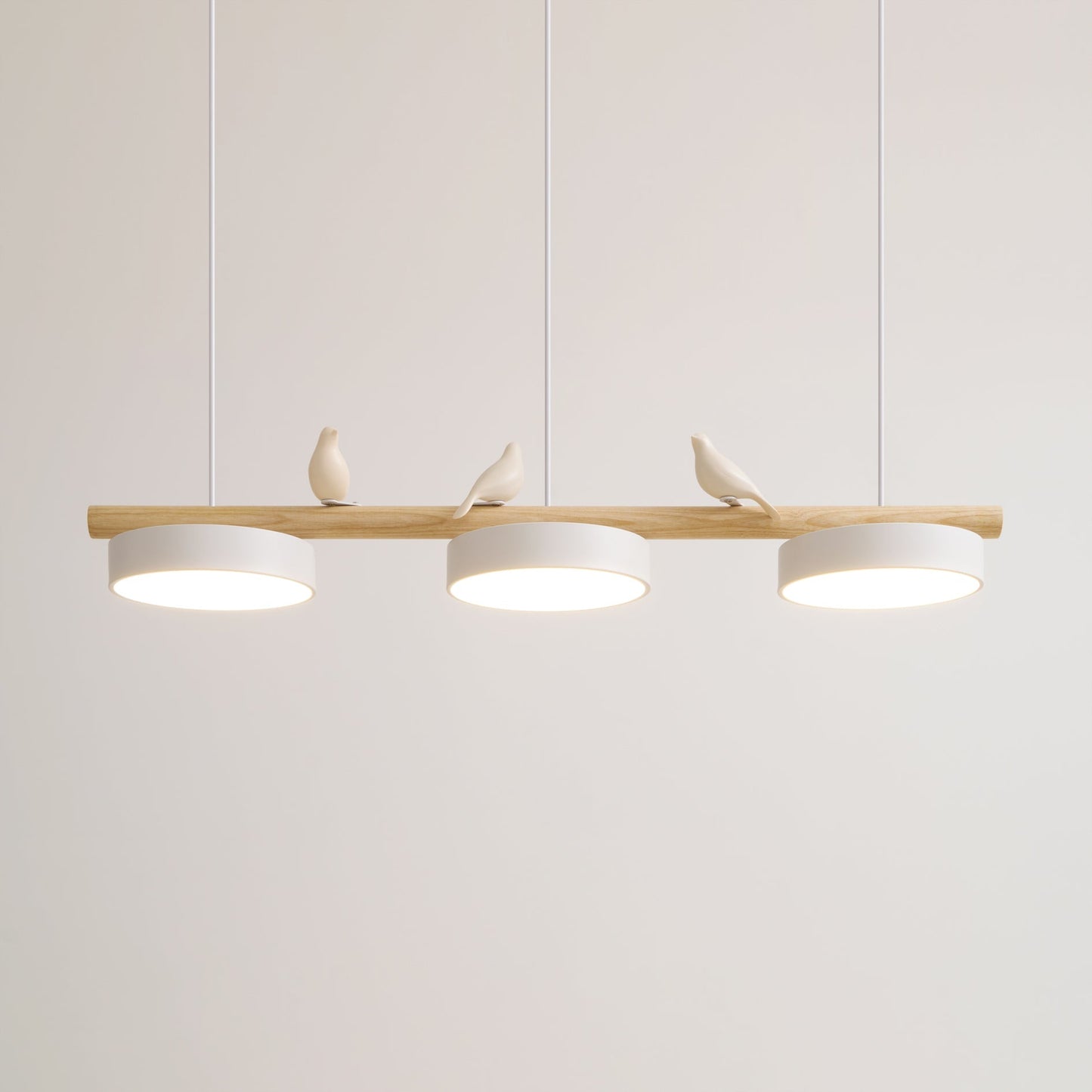 Bird Perch Pendant Light