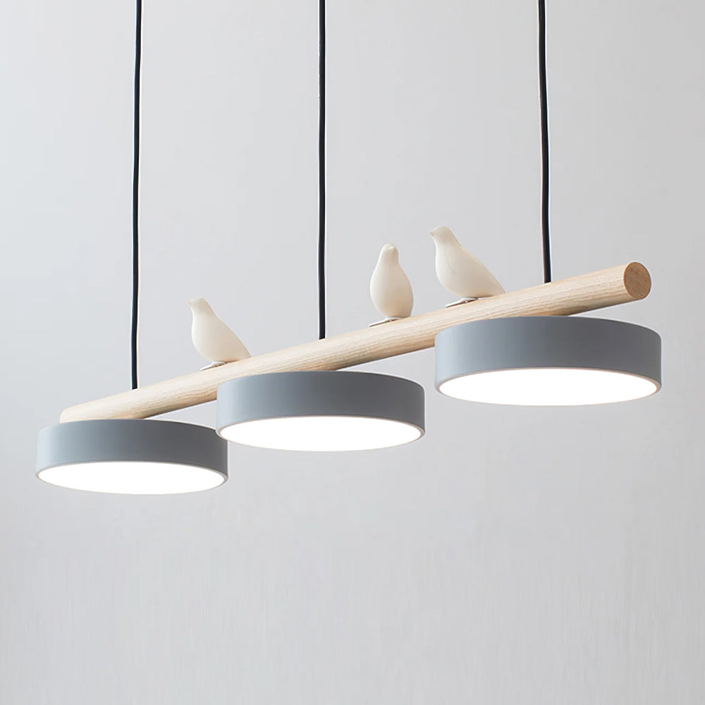 Bird Perch Pendant Light