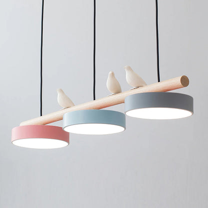 Bird Perch Pendant Light