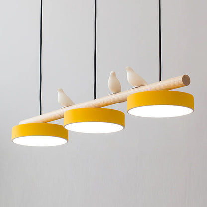 Bird Perch Pendant Light