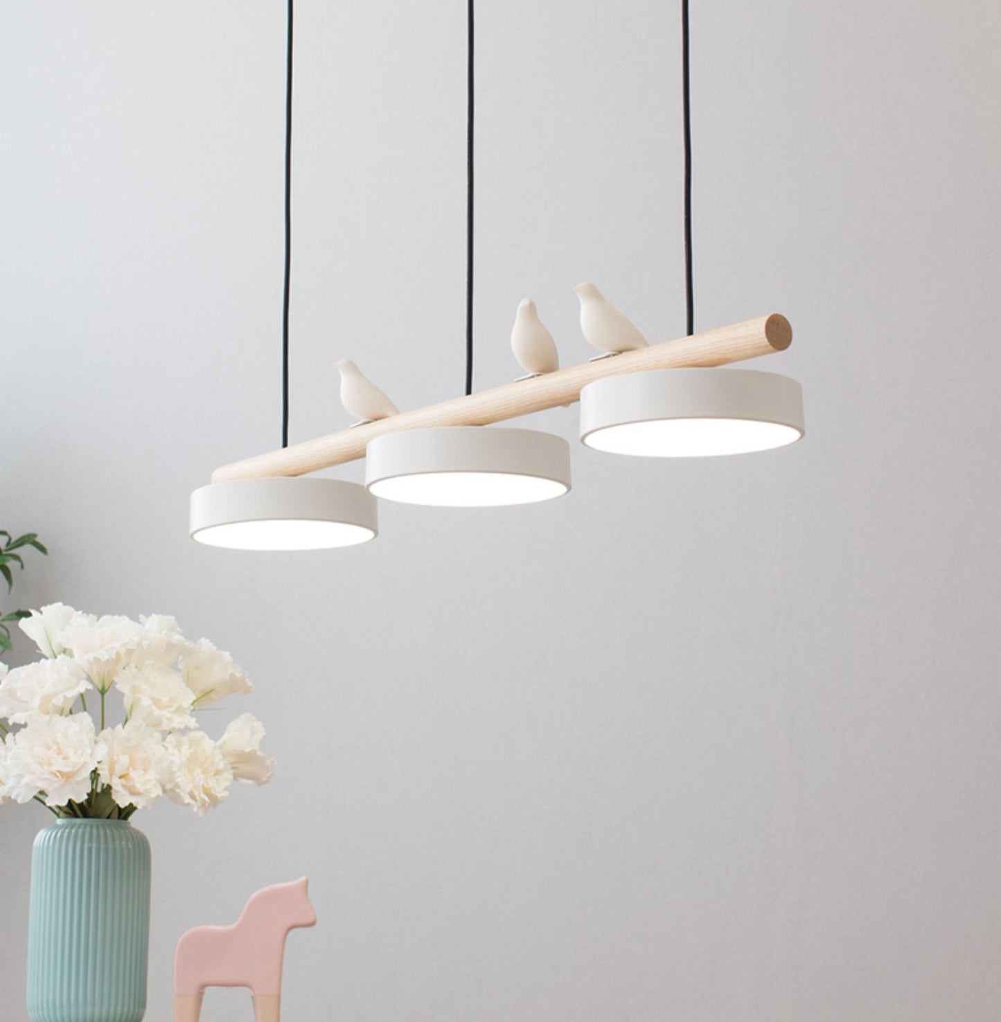 Bird Perch Pendant Light