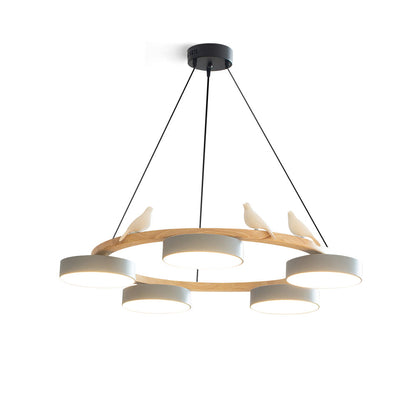 Nature Inspired Bird Chandelier