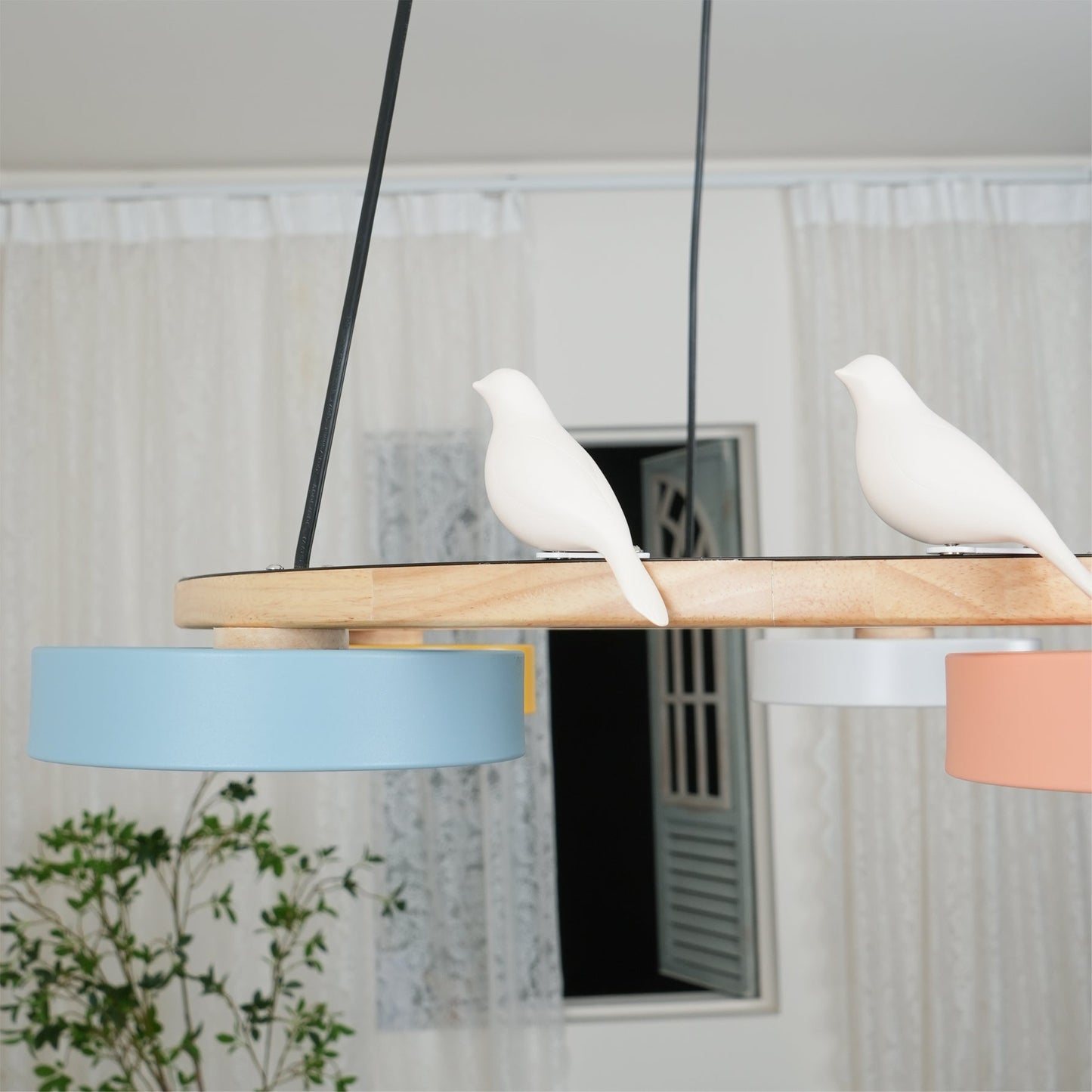 Nature Inspired Bird Chandelier