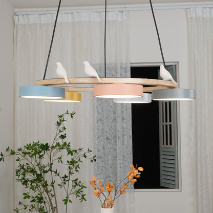 Nature Inspired Bird Chandelier