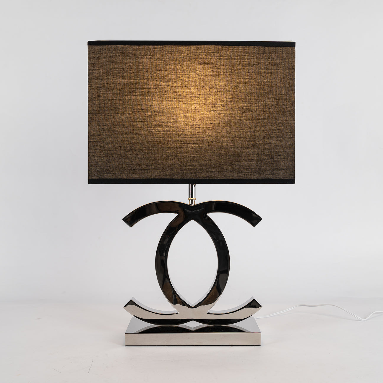 Modern Stainless Steel Table Lamp